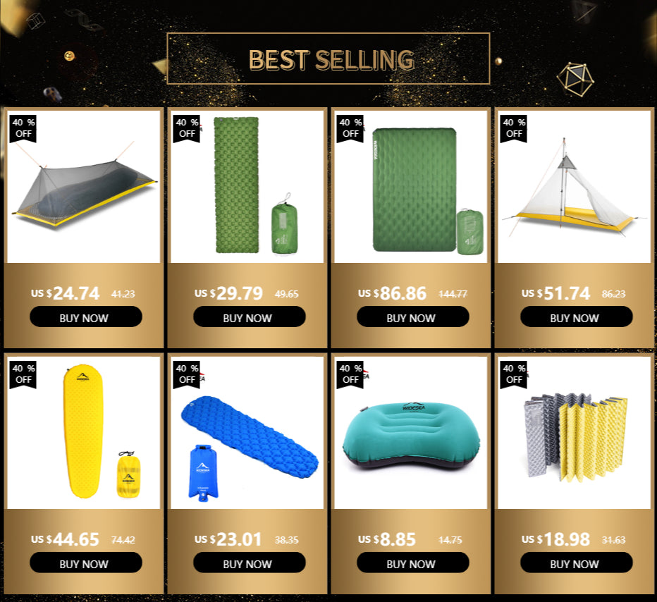 Widesea Self-Inflating Camping Mattress