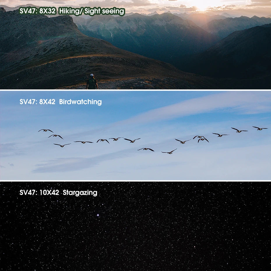 SVBONY SV47 Waterproof Bird Watching Binoculars