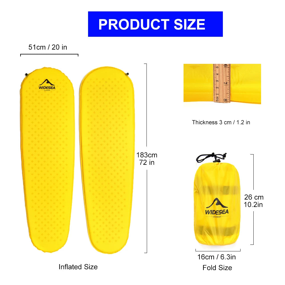 Widesea Self-Inflating Camping Mattress