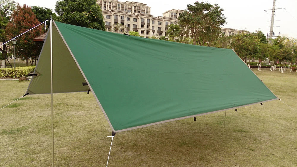 Waterproof Camping Tarp with 19 Hang Points