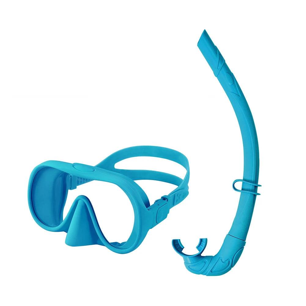 Diving Mask & Snorkel Set – Anti-Fog Swim Goggles with Breathing Tube