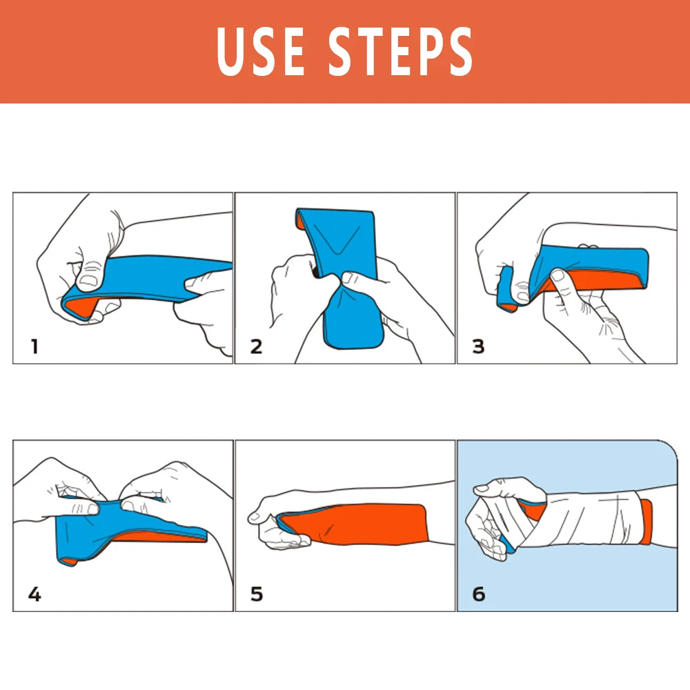 Universal Aluminum Medical Splint Roll for Emergency Kits