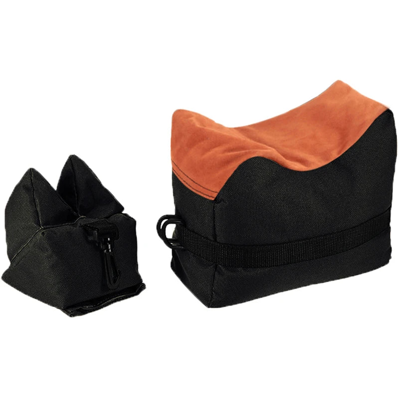 Front & Rear Rifle Shooting Rest Bags – Unfilled Tactical Gun Support