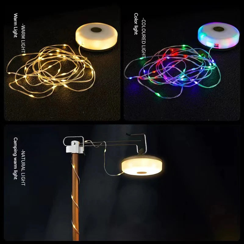 10M Waterproof LED Camping Light Strip
