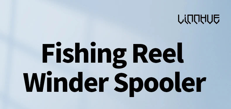 LINNHUE Fishing Line Winder – Lightweight Spooler for Spinning & Baitcasting Reels