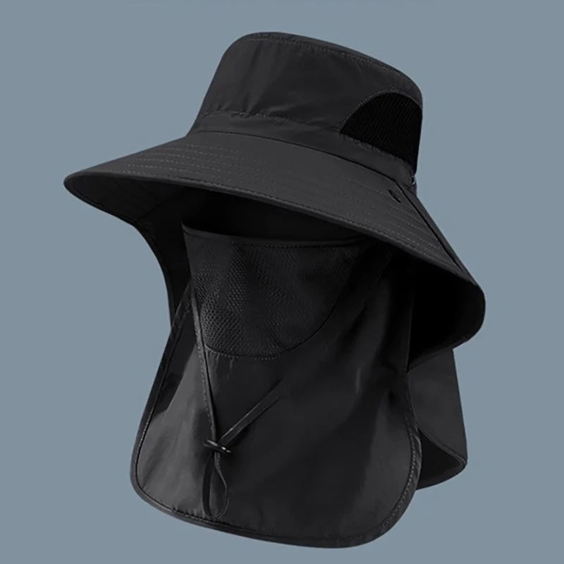 UV Protection Sun Hat – Outdoor Bucket Hat with Neck Flap