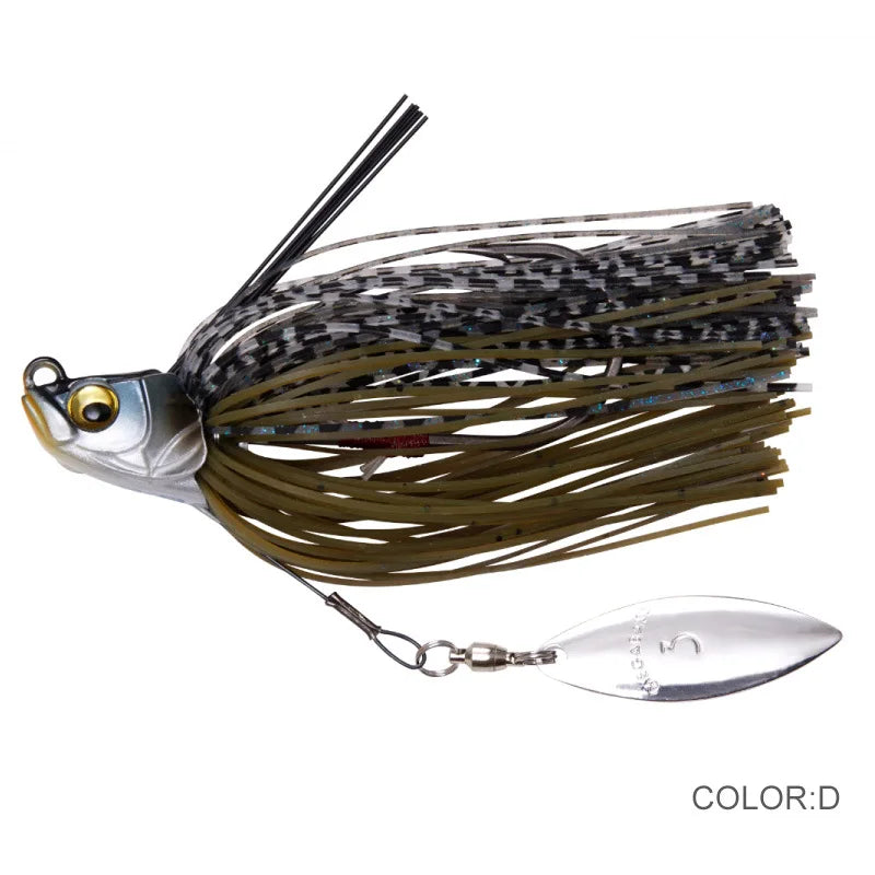 13.5g Chatterbait Spinner Jig – Bass Fishing Lure Kit