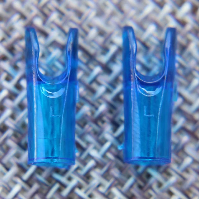 50pcs Arrow Pin Nocks – Size L & S for ID6.2mm/ID4.2mm Shafts
