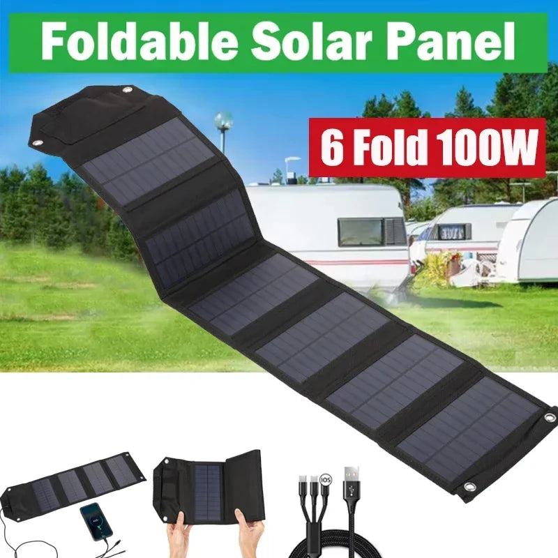 60W/80W/100W Foldable Solar Panel