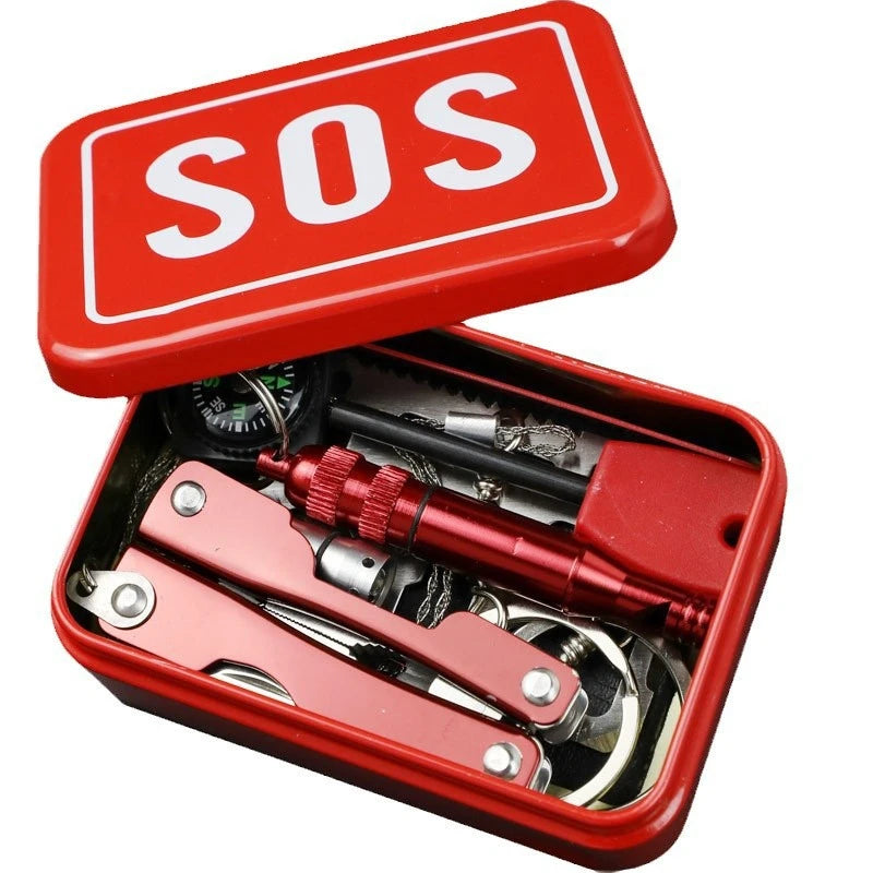 Outdoor Emergency Survival Gear Kit – Lightweight & Durable