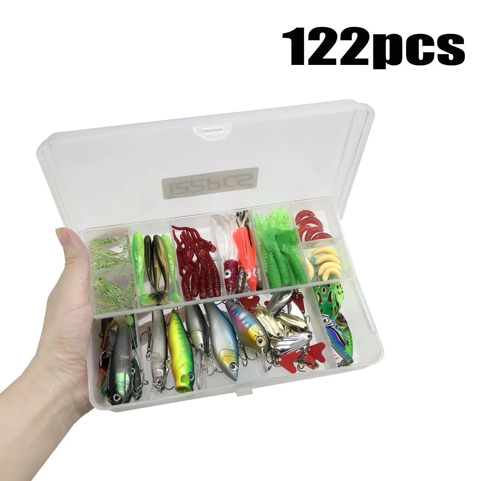Fishing Lures Kit – 78/122/284PCS Tackle Set