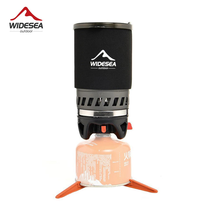 Widesea Camping Cooking System – Stove, Pot & Cookware Set