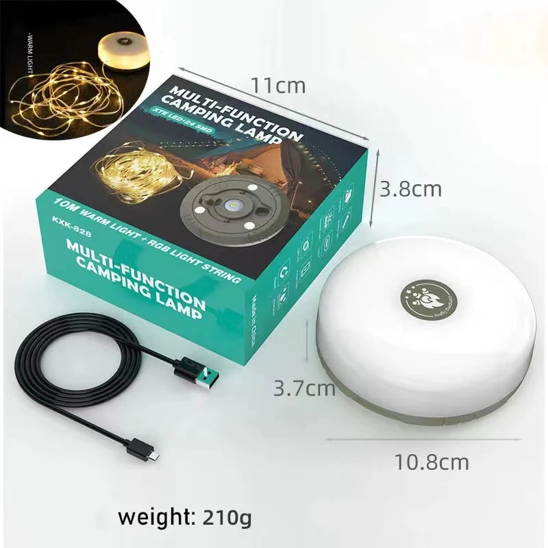 10M Waterproof LED Camping Light Strip