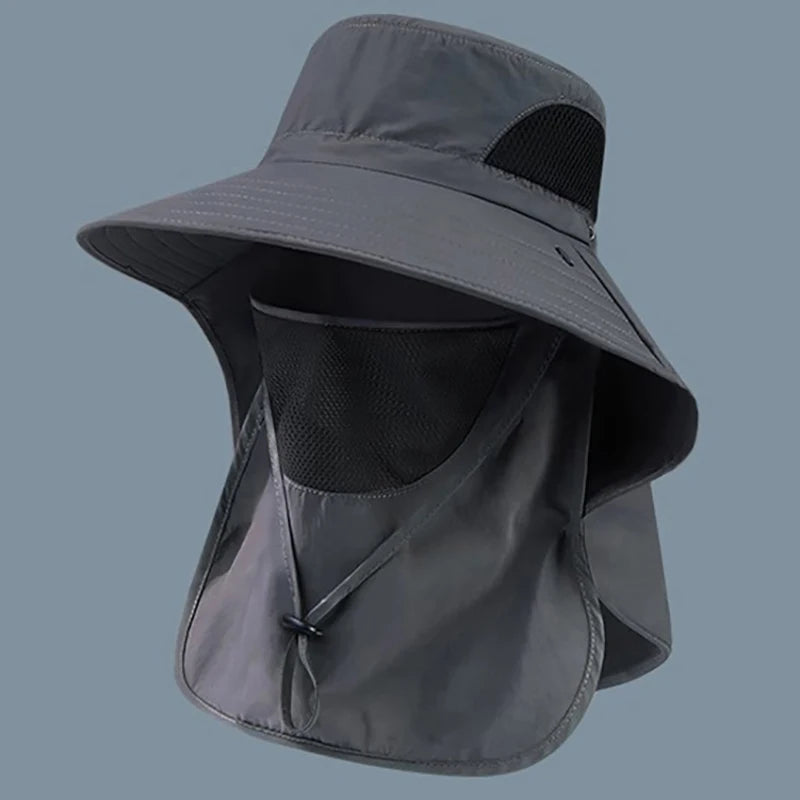 UV Protection Sun Hat – Outdoor Bucket Hat with Neck Flap