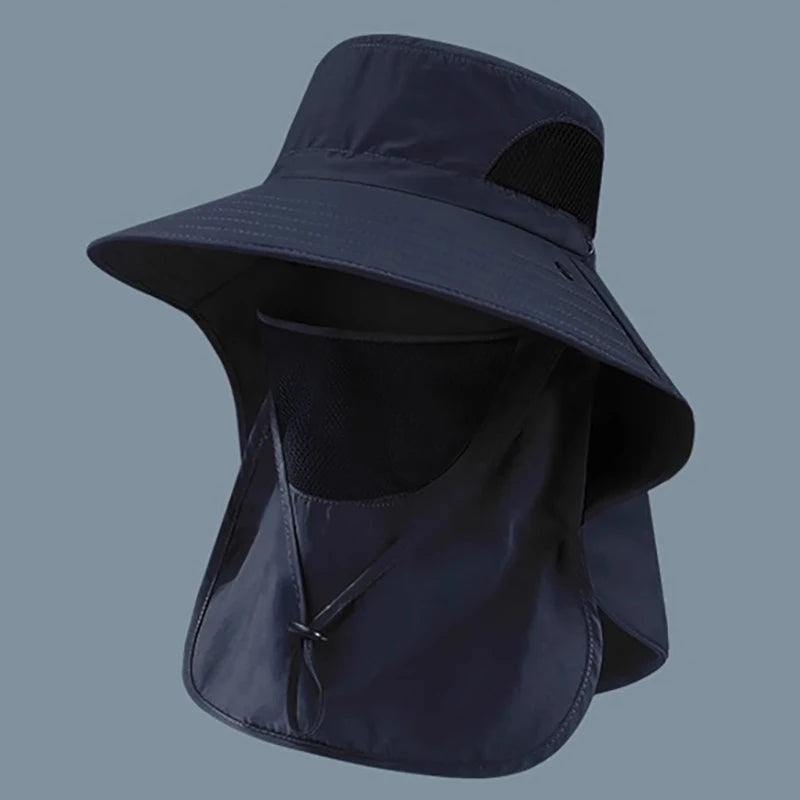 UV Protection Sun Hat – Outdoor Bucket Hat with Neck Flap