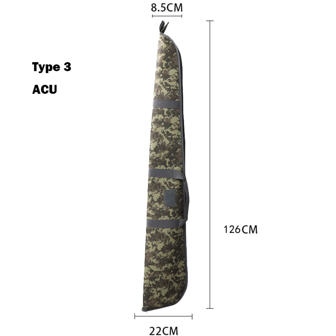 Tactical Rifle Bag – 85/95/115cm Sniper & Airsoft Carry Case