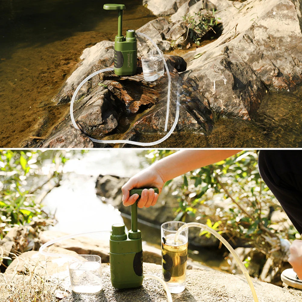Portable Outdoor Water Filter Straw for Camping & Survival