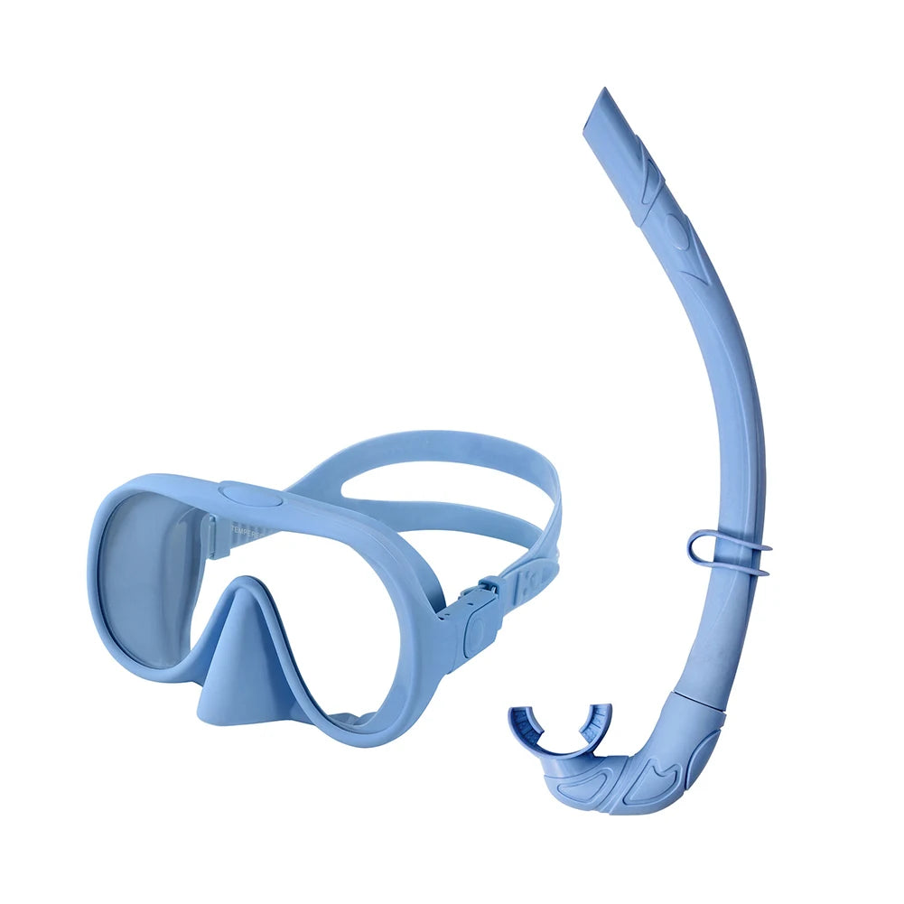 Diving Mask & Snorkel Set – Anti-Fog Swim Goggles with Breathing Tube