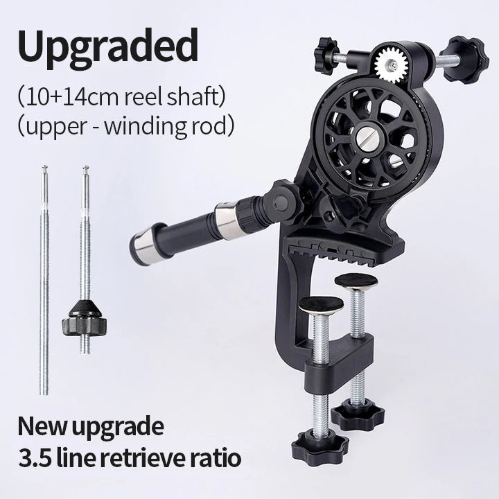 LINNHUE Fishing Line Winder – Lightweight Spooler for Spinning & Baitcasting Reels