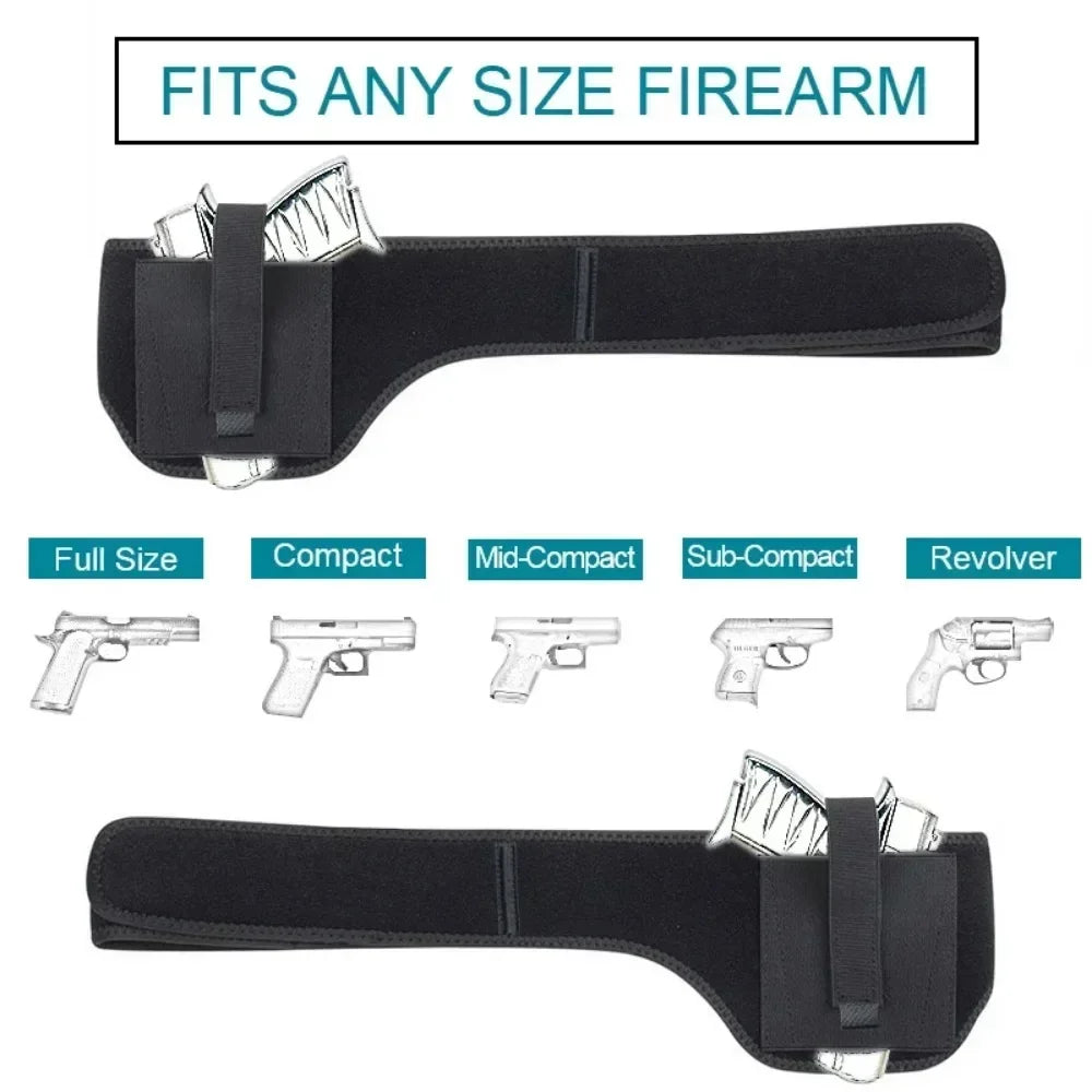 Universal Tactical Concealed Carry Holster – Waist Belt Compatible