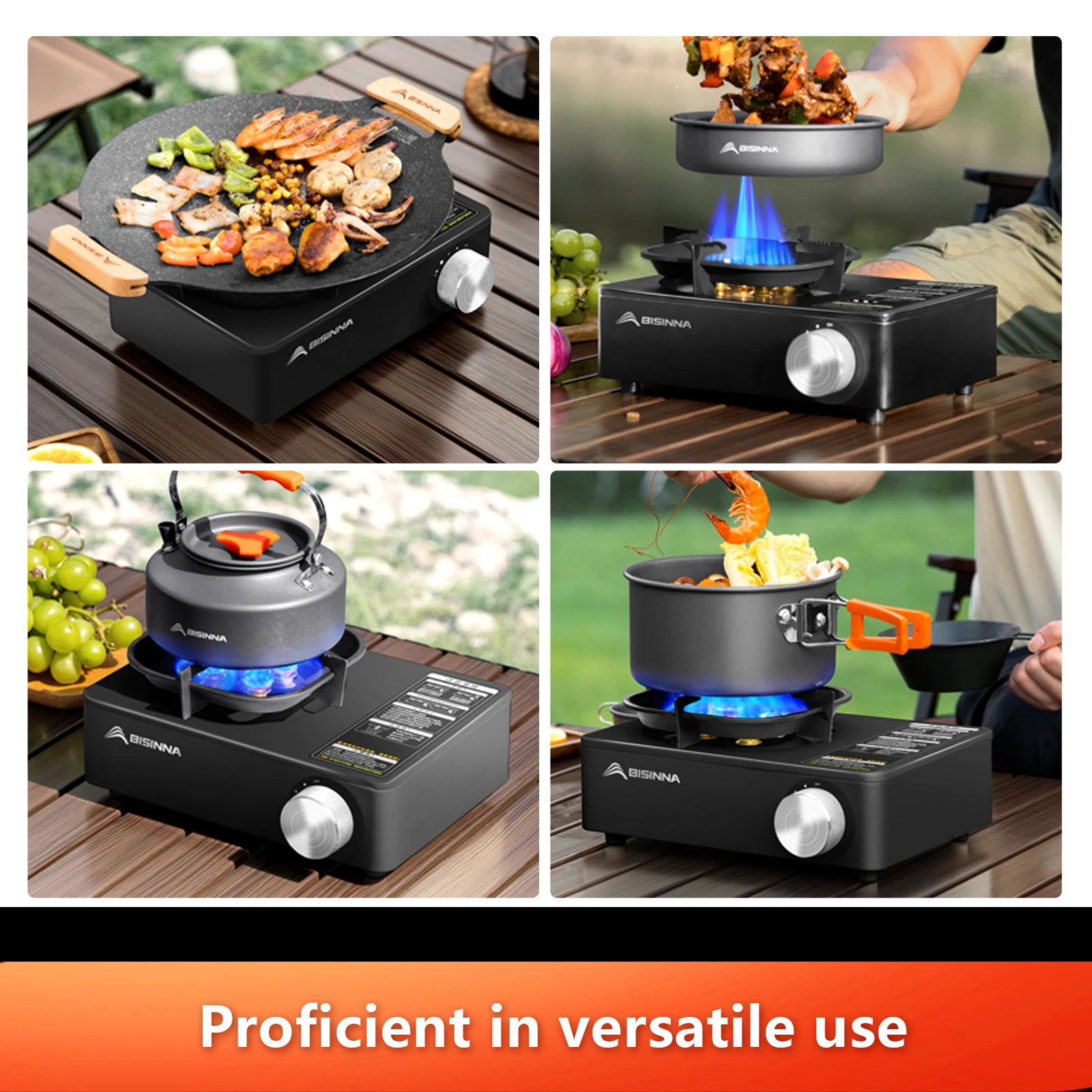 BISINNA 5800W Portable Camping Gas Stove