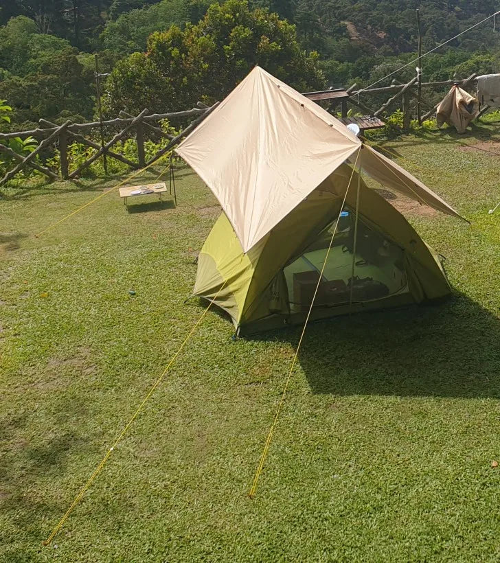 Waterproof Camping Tarp with 19 Hang Points