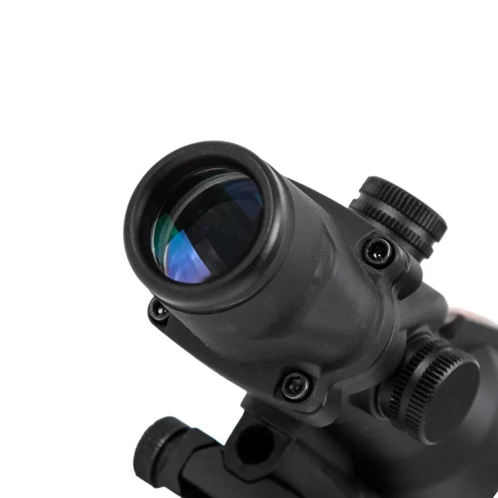 4x32 Tactical Riflescope – Green/Red Fiber Optic Reticle Sight