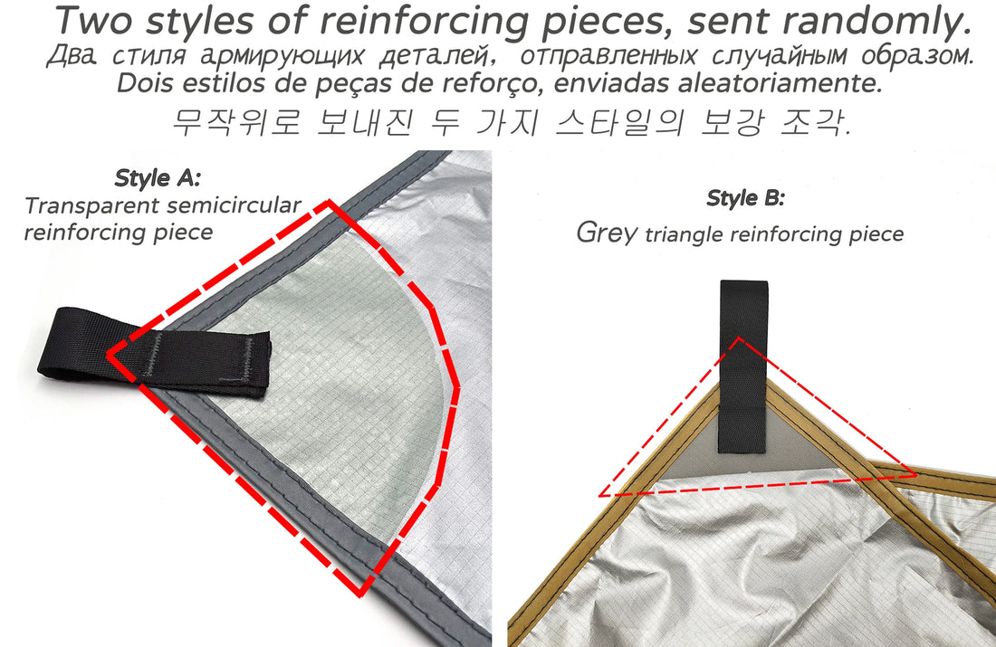 Waterproof Camping Tarp with 19 Hang Points