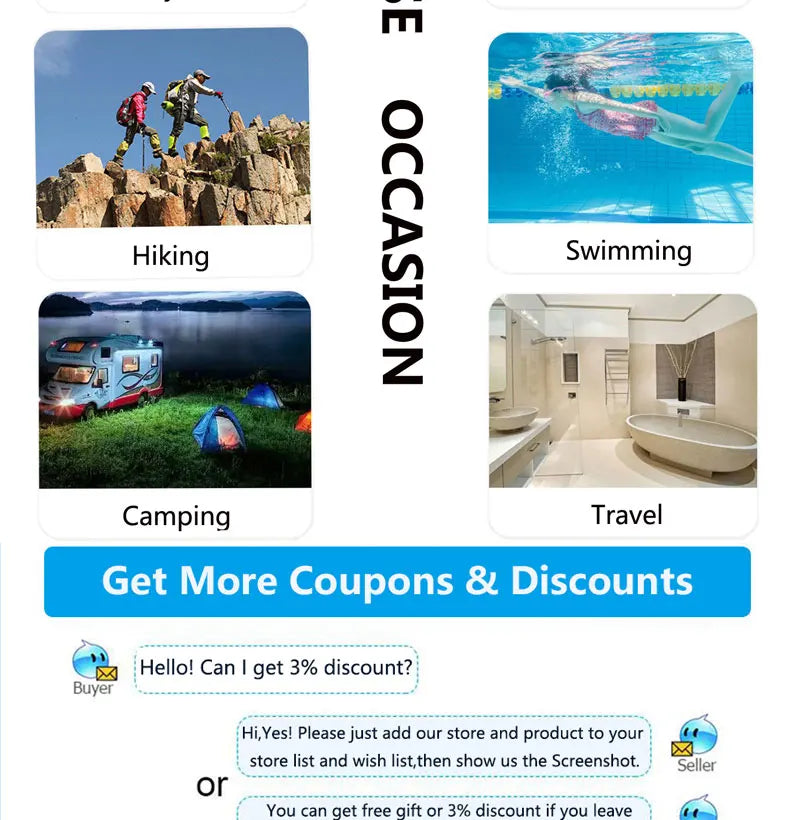 Quick-Dry Microfiber Towel – 40x80cm Lightweight Travel & Sports Towel