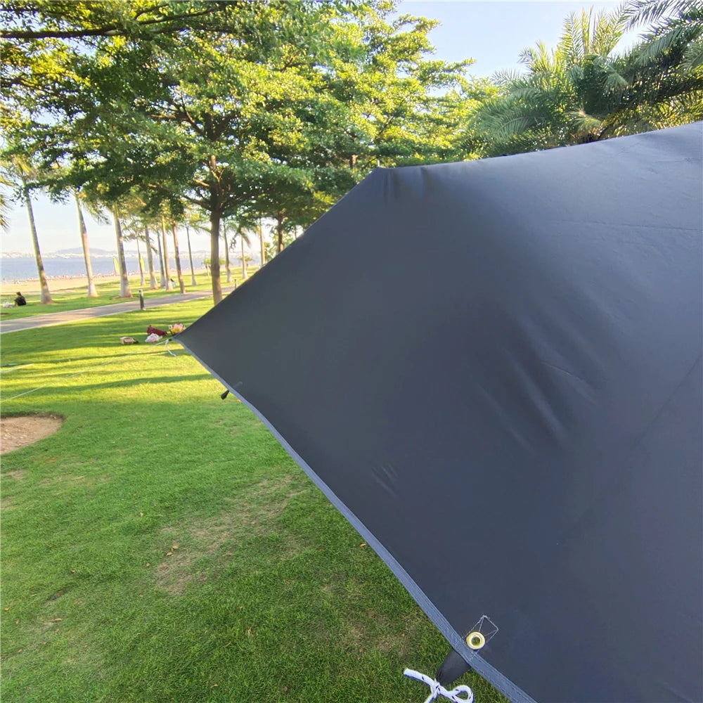 Waterproof Camping Tarp with 19 Hang Points
