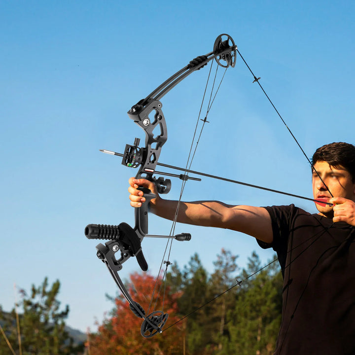 Compound Bow Kit 30-55lbs Adjustable Archery Set