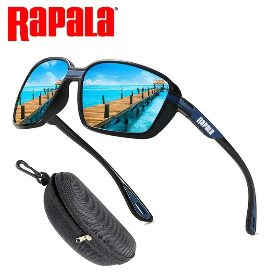 Rapala Polarized Fishing Sunglasses – UV Protection with Case