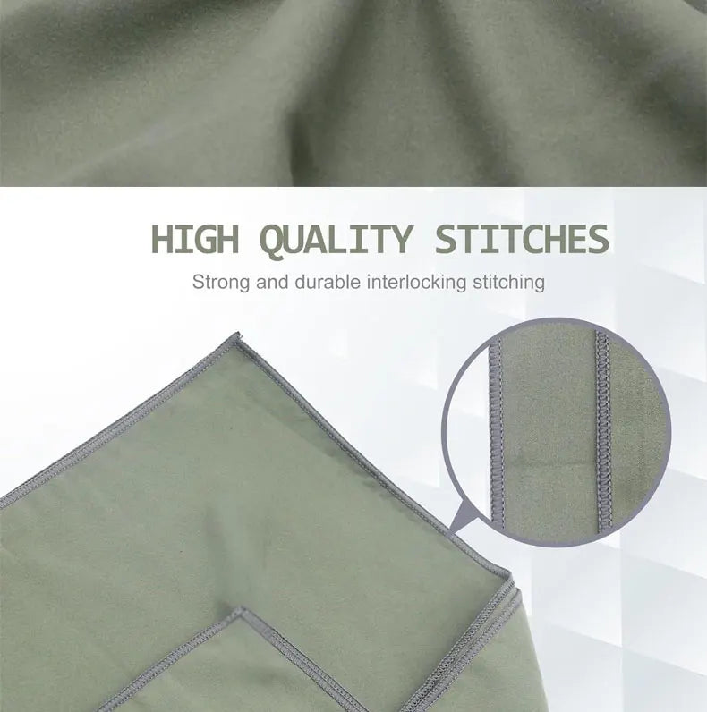 Quick-Dry Microfiber Towel – 40x80cm Lightweight Travel & Sports Towel