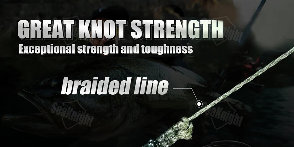 SeaKnight W8 II 300M PE Braided Fishing Line – 8-Weave Saltwater Grade