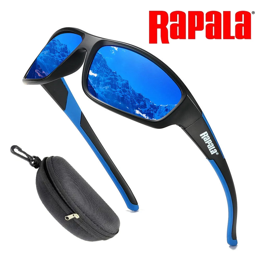 Rapala Polarized Fishing Sunglasses – UV Protection with Case
