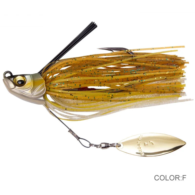 13.5g Chatterbait Spinner Jig – Bass Fishing Lure Kit