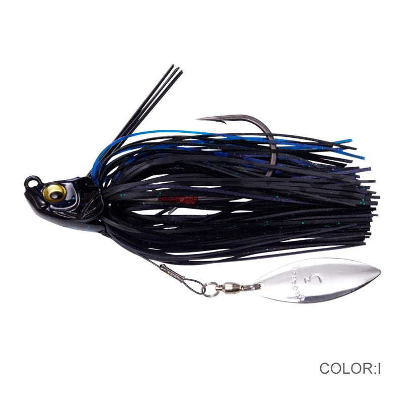 13.5g Chatterbait Spinner Jig – Bass Fishing Lure Kit