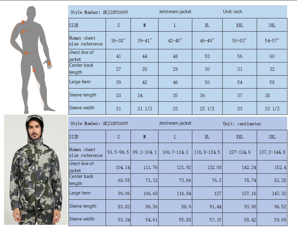 Men's Jetstream 3-in-1 Waterproof Hunting Jacket