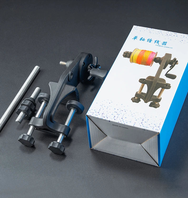 LINNHUE Fishing Line Winder – Lightweight Spooler for Spinning & Baitcasting Reels