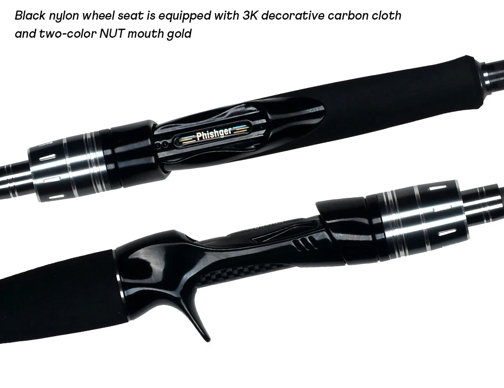 MAXIMUS Carbon Lure Fishing Rod – 1.8m–3.0m Travel Spinning/Casting