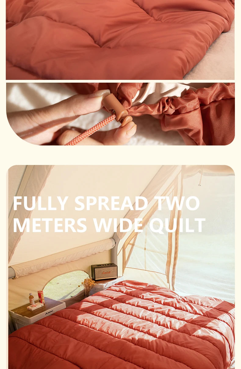 BISINNA 3-Season Camping Sleeping Bag – Lightweight & Extra Long