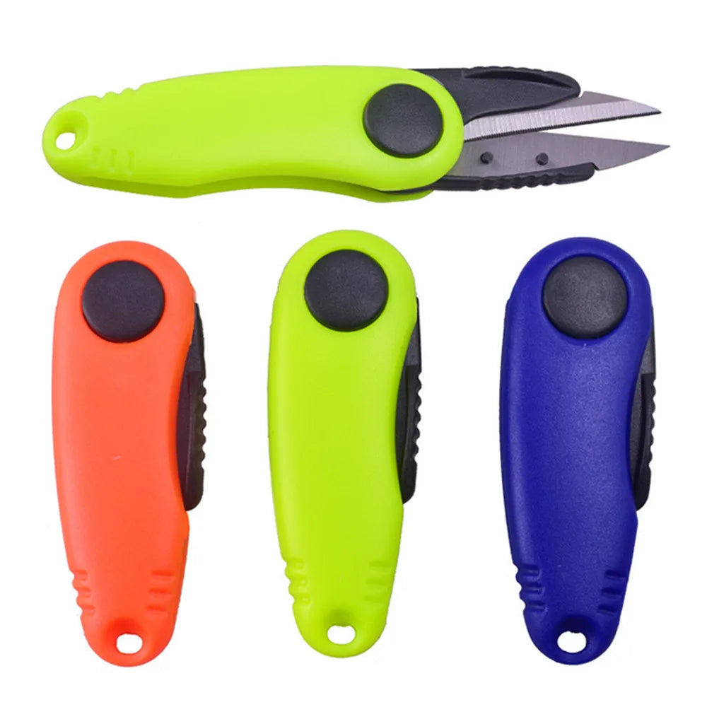Portable Folding Fishing Line Scissors – Stainless Steel Thread Cutter