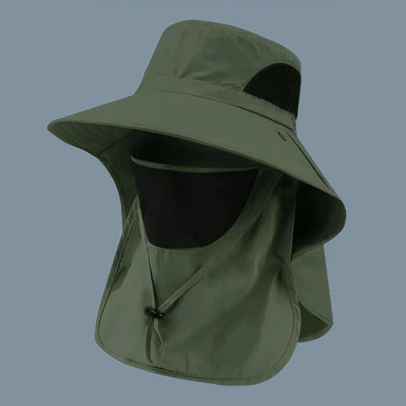UV Protection Sun Hat – Outdoor Bucket Hat with Neck Flap