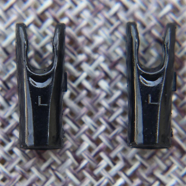 50pcs Arrow Pin Nocks – Size L & S for ID6.2mm/ID4.2mm Shafts