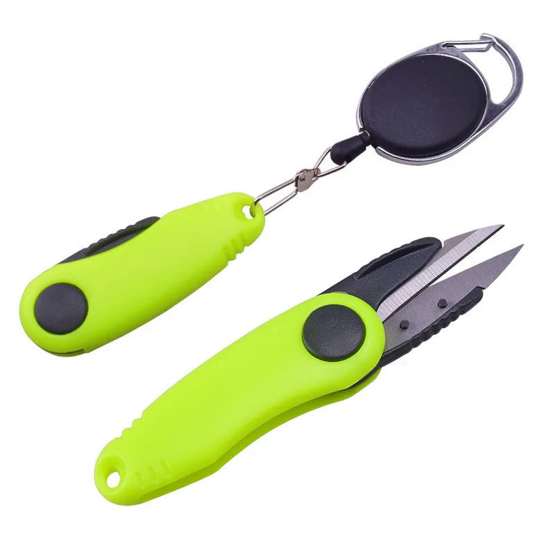 Portable Folding Fishing Line Scissors – Stainless Steel Thread Cutter