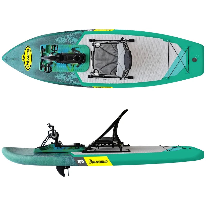 Daiseanuo Inflatable SUP Board with Pedal & Chair