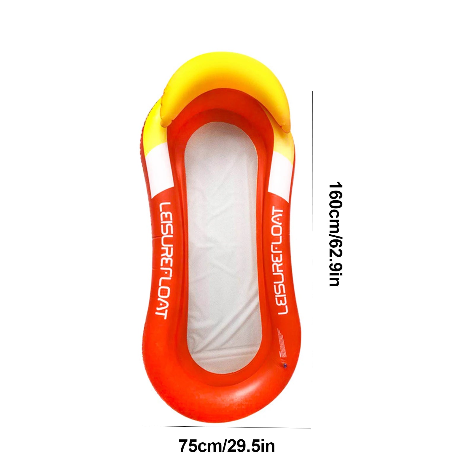 Inflatable Pool Lounger Float Hammock Bed