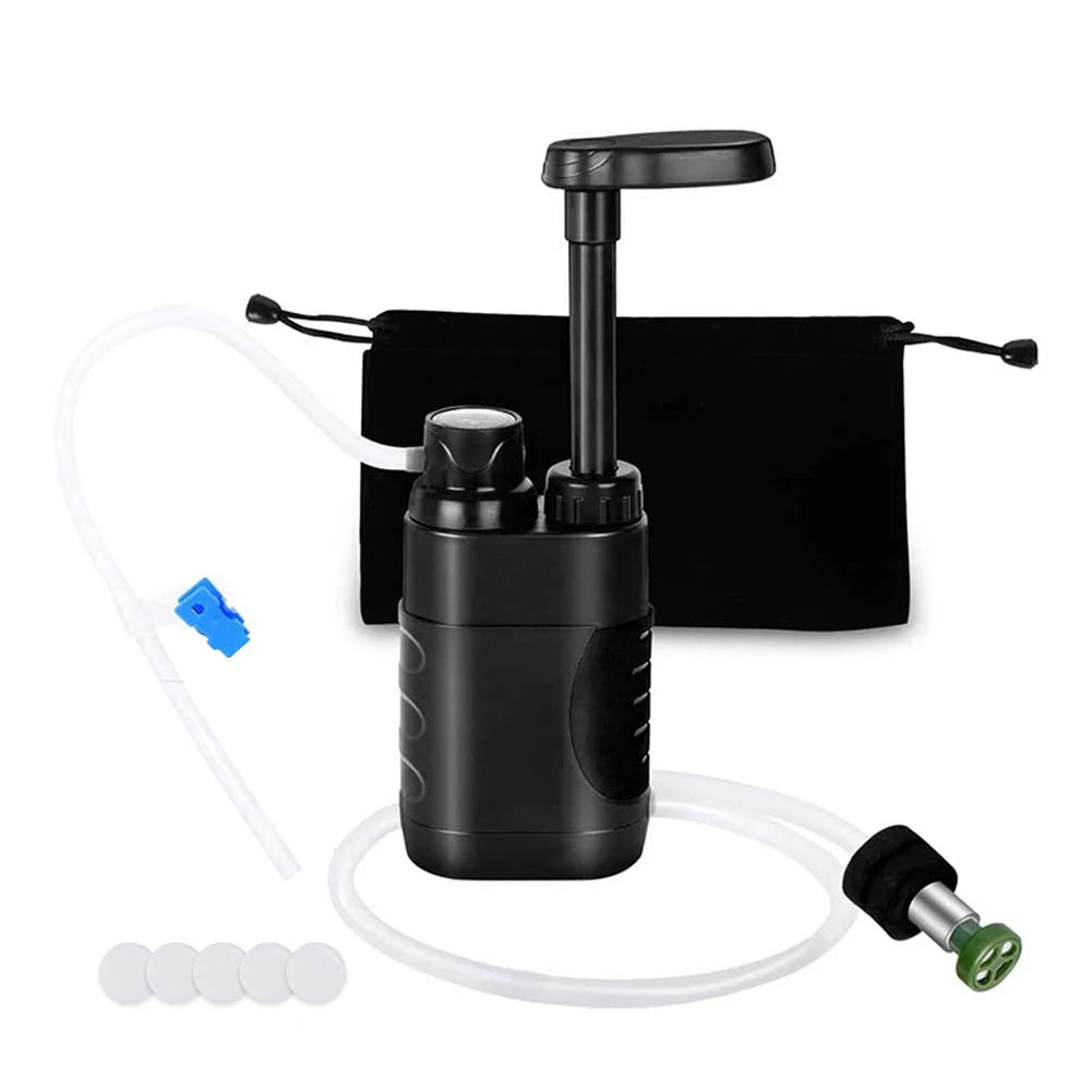 Portable Outdoor Water Filter Straw for Camping & Survival