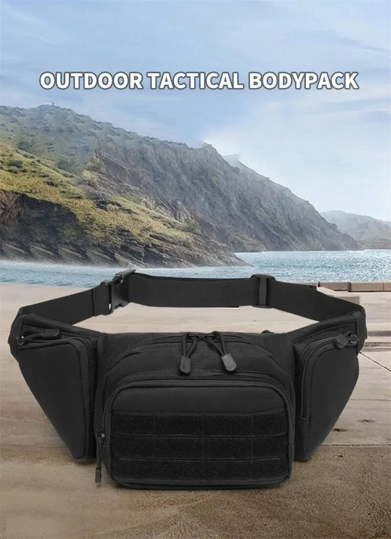 Tactical Nylon Waist Pack – Army Green