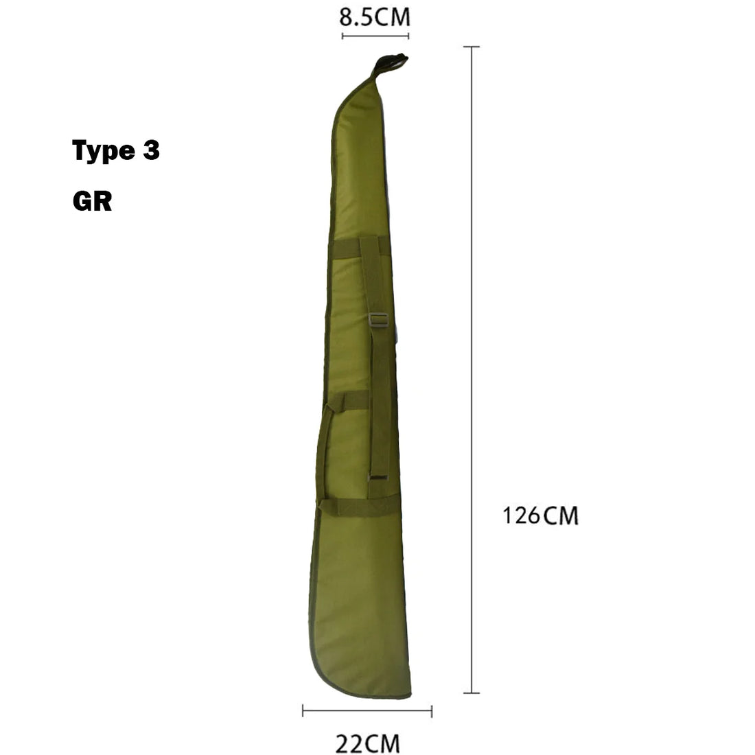 Tactical Rifle Bag – 85/95/115cm Sniper & Airsoft Carry Case